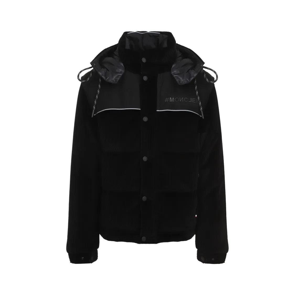 Moncler - Desot Black Cotton Jacket - Größe 4 - schwarz