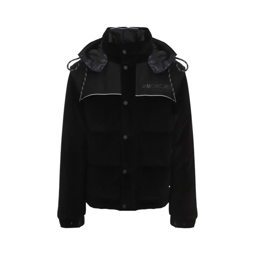 Moncler Übergangsjacke Desot Black Cotton Jacket Black