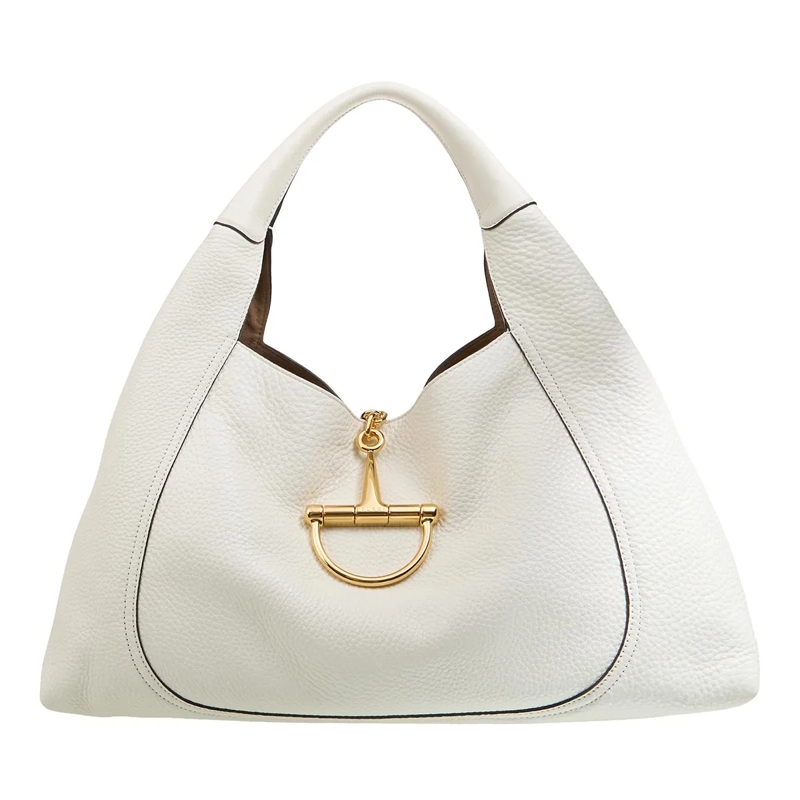 Gucci Hobo Bag Softbit Maxi White