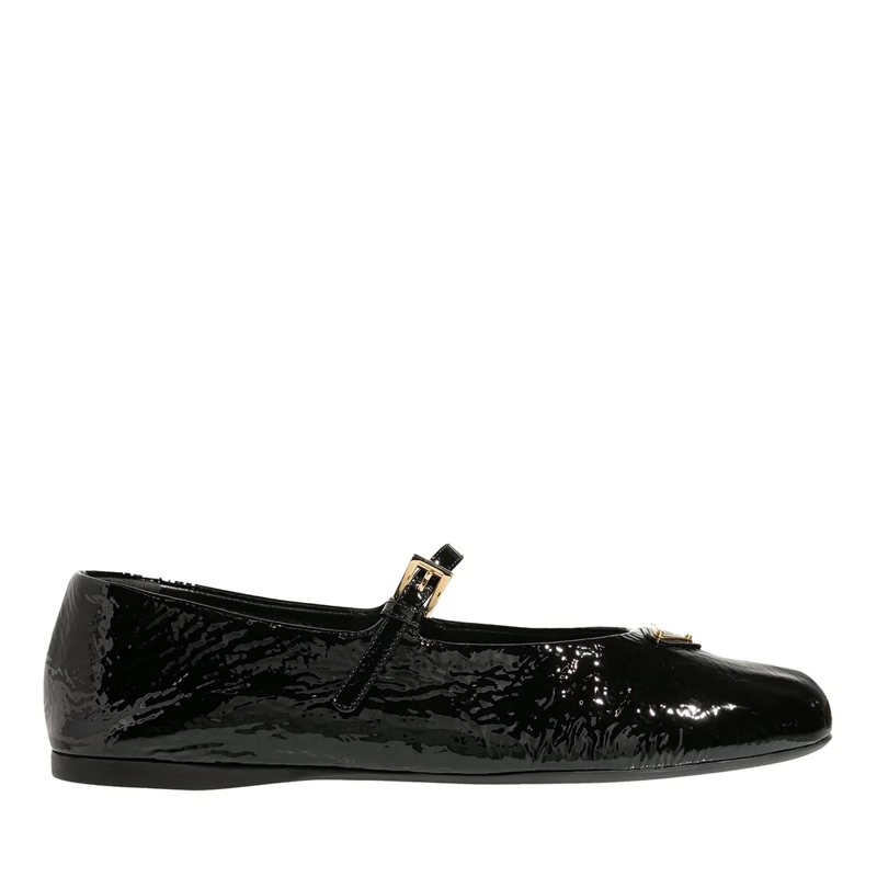 Prada Ballerinas Naplak Ballerina Nero