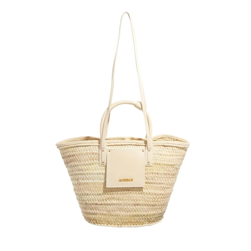 Jacquemus Korbtasche Le Panier Soli Ivory