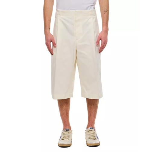 Thom Browne Cotton Bermuda Shorts Grey 