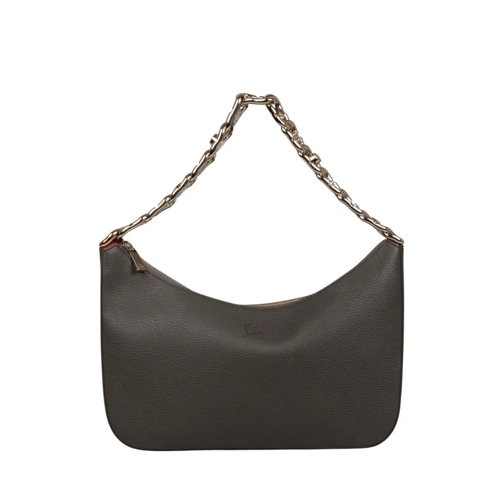 Christian Louboutin Schultertasche Loubila Hobo Bag Grey