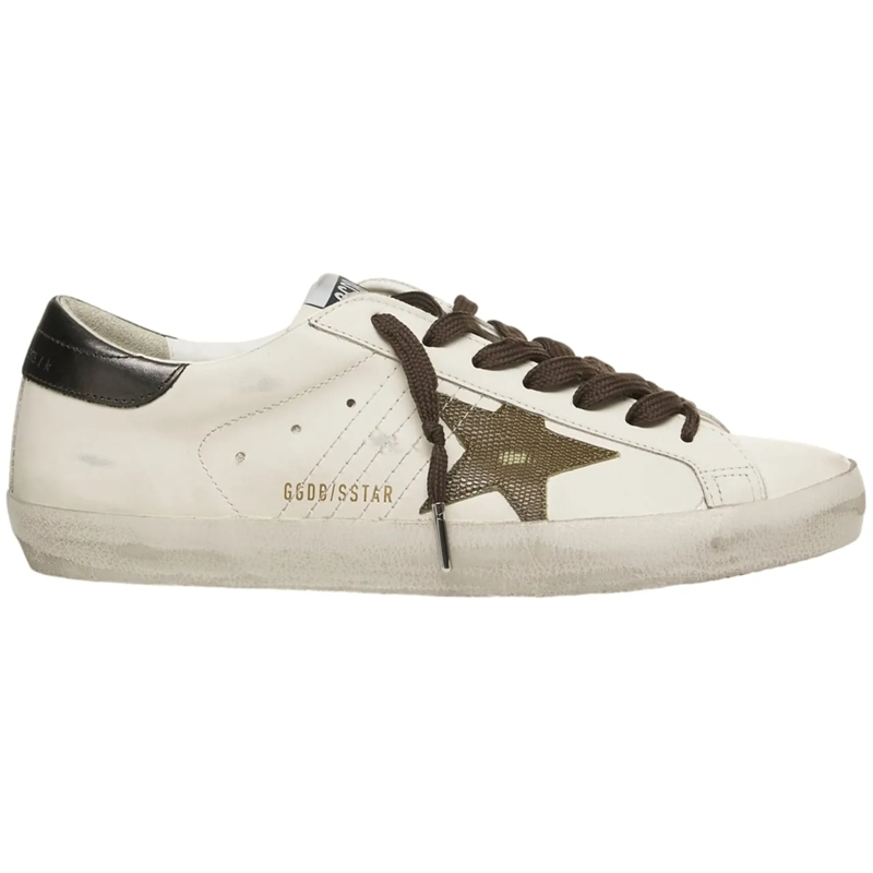 Golden Goose Low-Top-Sneaker Sneakers 'Super-Star' weiß