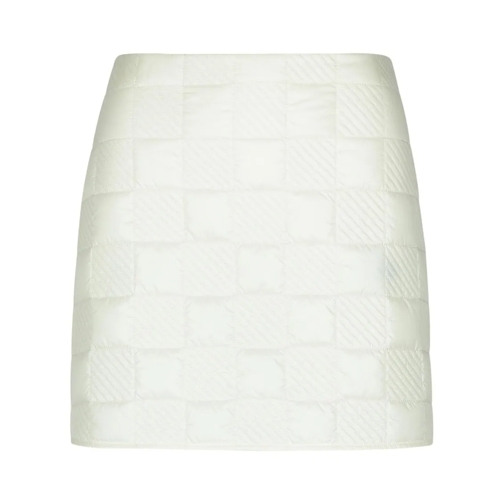 Moncler Mini-Röcke Cream Polyamide Miniskirt Neutrals