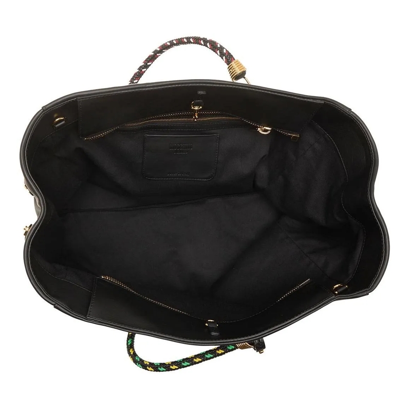 Moschino Sac à provisions Braided Cord Nero(Image 6)