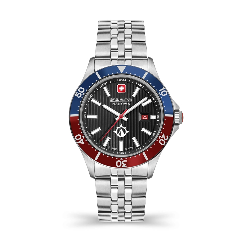 Swiss Military Hanowa Quarzuhr Quarzuhr Flagship X bunt
