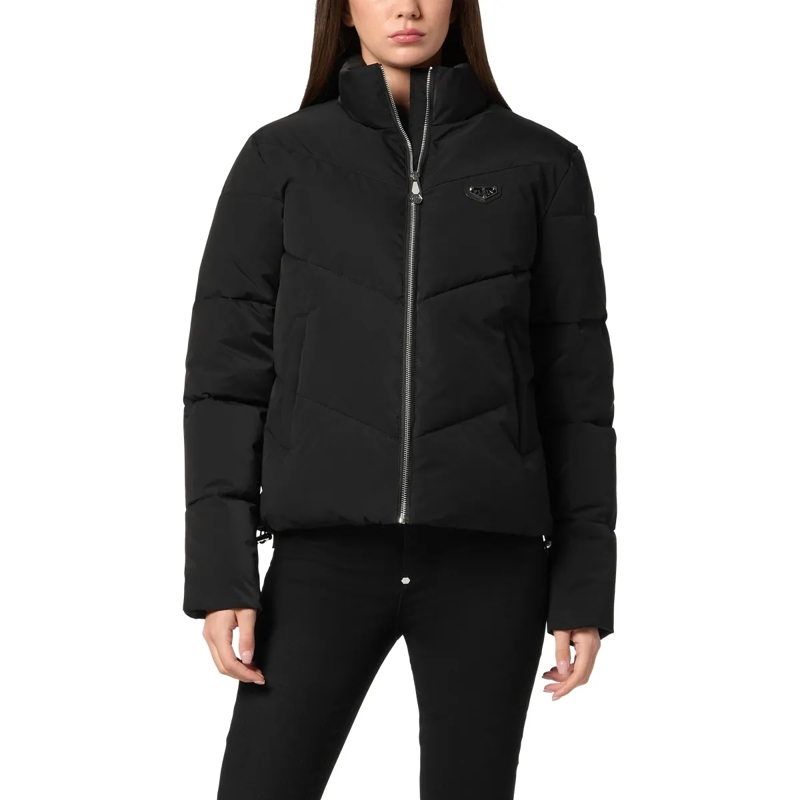 Philipp Plein Daunenjacke Jacke schwarz(Image 4)