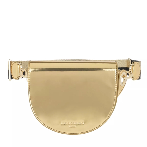 Liebeskind Berlin Specchio Mixed Belt Bag Metallic Bright Gold Crossbody Bag