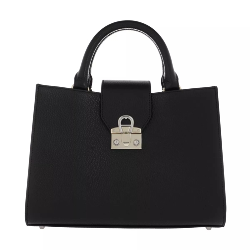 AIGNER Mina Handle Bag Black Rymlig shoppingväska