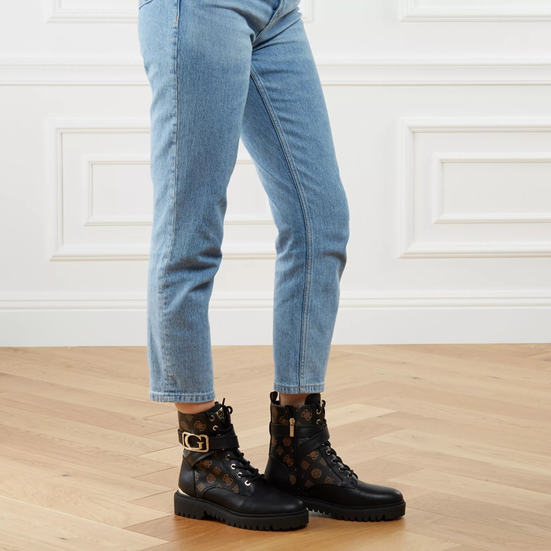 Guess Stiefeletten Orana Carry Over Black/Brown/Ochra(Image 2)