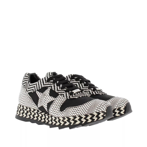 Stella McCartney Macy Sneaker Mixed Pattern Black/White scarpa da ginnastica bassa