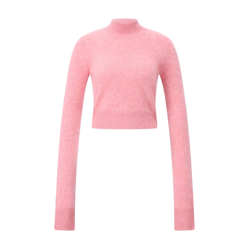 Sportmax Pullover Pullover Gubbio aus Kaschmir Rosa