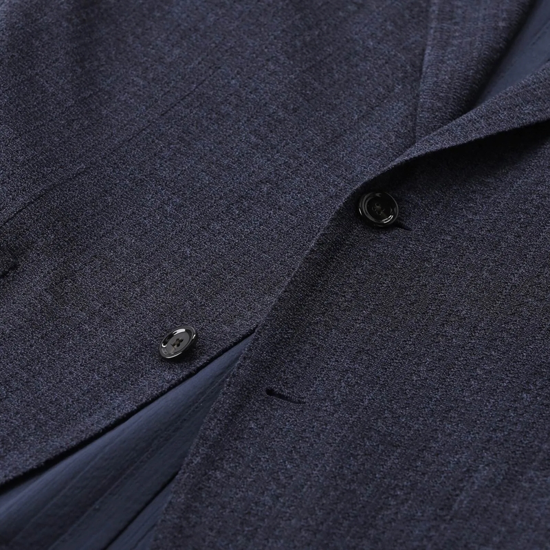Lardini Anzugjacke Sakko aus Seidenmix blau(Image 4)