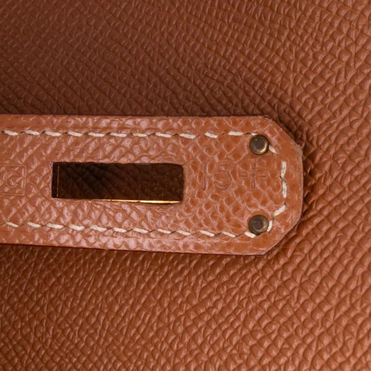 Thumbnail - Hermès Hobo Bags - Courchevel Kelly Retourne 32 - Gr. unisize - in Braun - für Damen