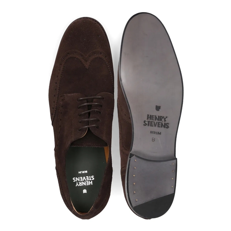 Henry Stevens Schnürschuhe Schnürer Winston FBD- Nachhaltige Produktion – 1 dunkel-braun(Image 4)