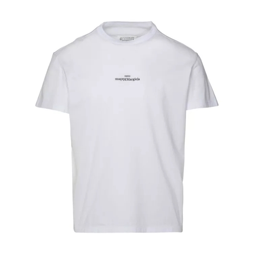Maison Margiela White Cotton T-Shirt White 