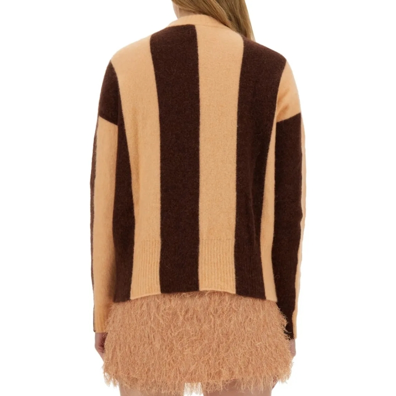 Alysi Pullover Maxi Row Sweater Multicolor (Image 3)