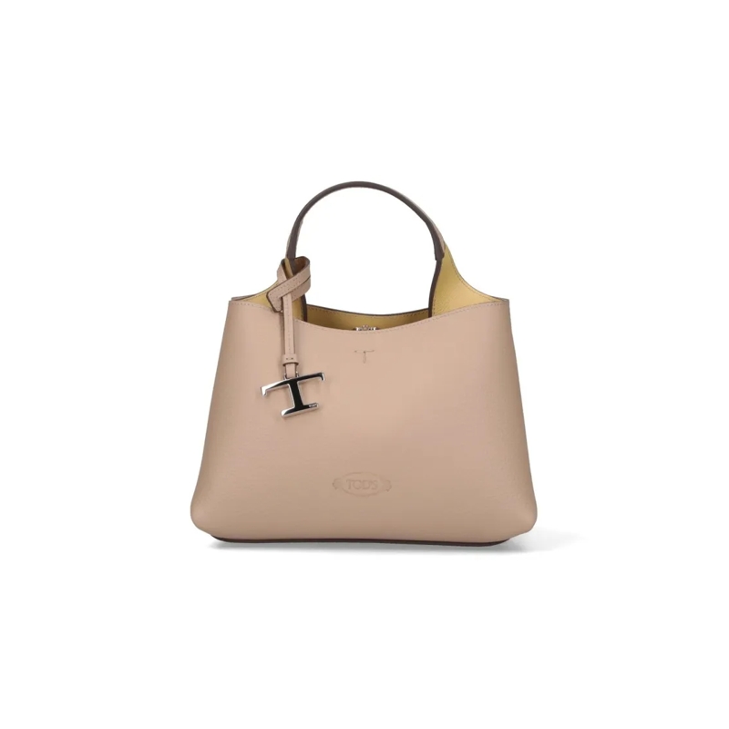 Tod's Sac à bandoulière "T-Timeless" Mini Bag – Beige Neutrals