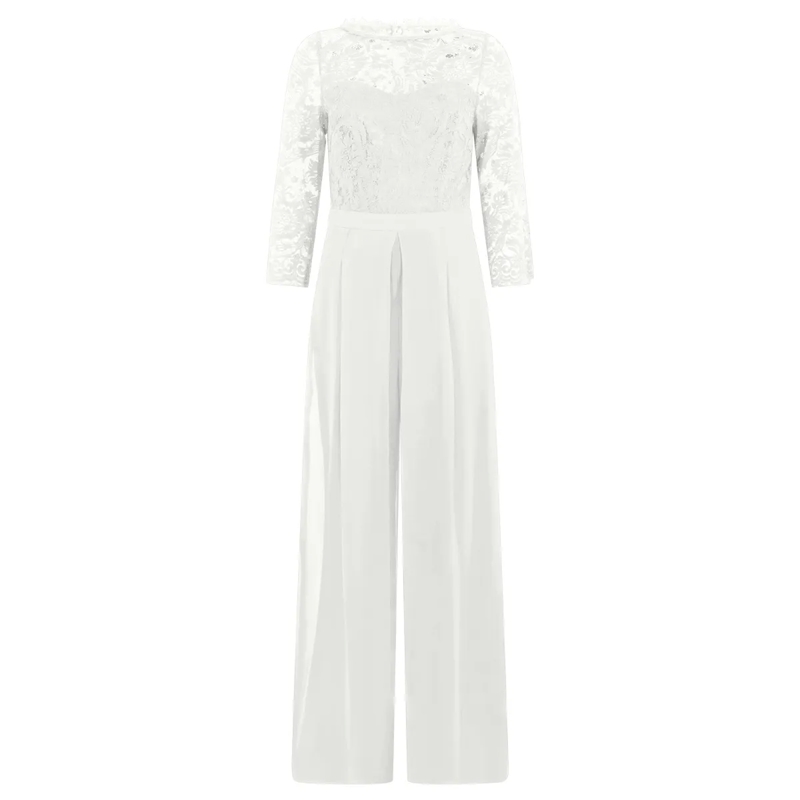 Apart Jumpsuit Abendoverall creme