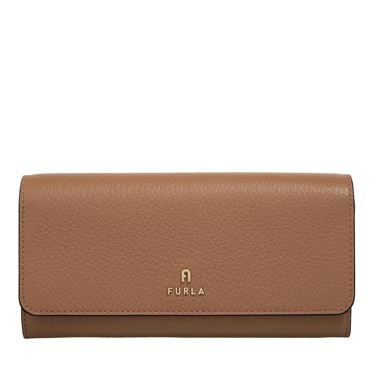 Furla Portemonnaie - Furla Camelia Continental Wallet - Gr. unisize - in Braun - für Damen