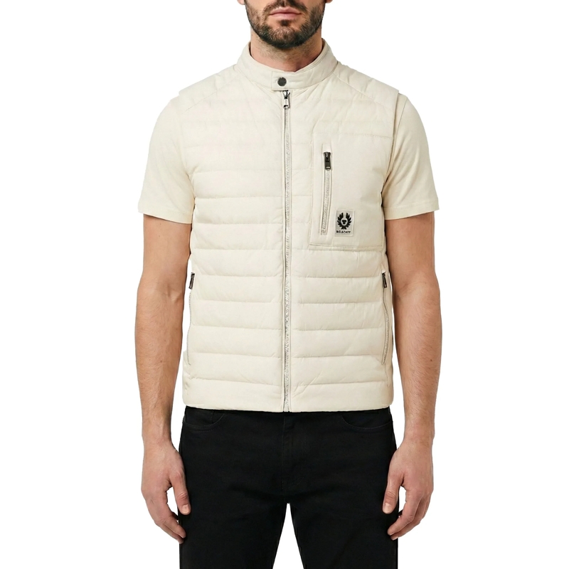 Belstaff Weste Weste mit Logo weiß(Image 2)