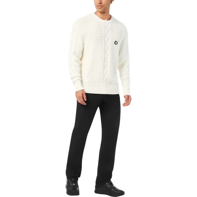 BILLIONAIRE  Pullover Rundhalsausschnitt Ls Love weiss(Image 3)
