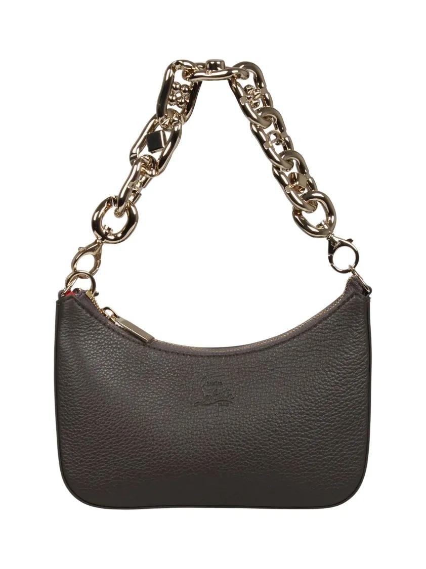 Christian Louboutin Shopper - Loubila Chain Mini Bag - Gr. unisize - in Grau - für Damen