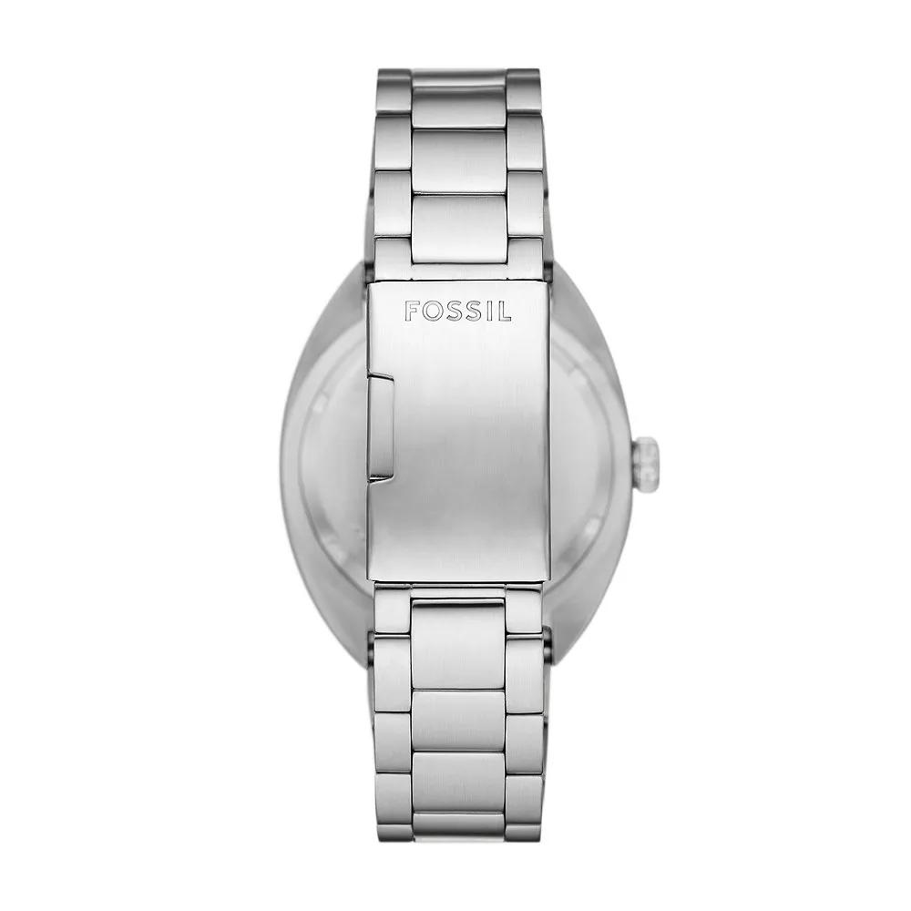 Fossil Breaker Uhr Silber Chronograph