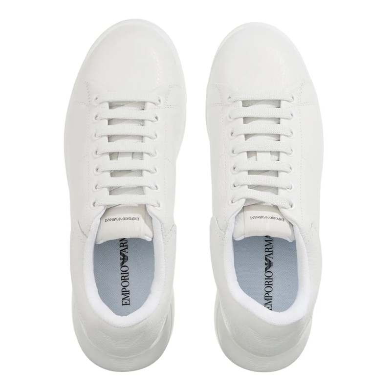 Emporio Armani Low-Top-Sneaker Icon Sneaker White(Image 6)