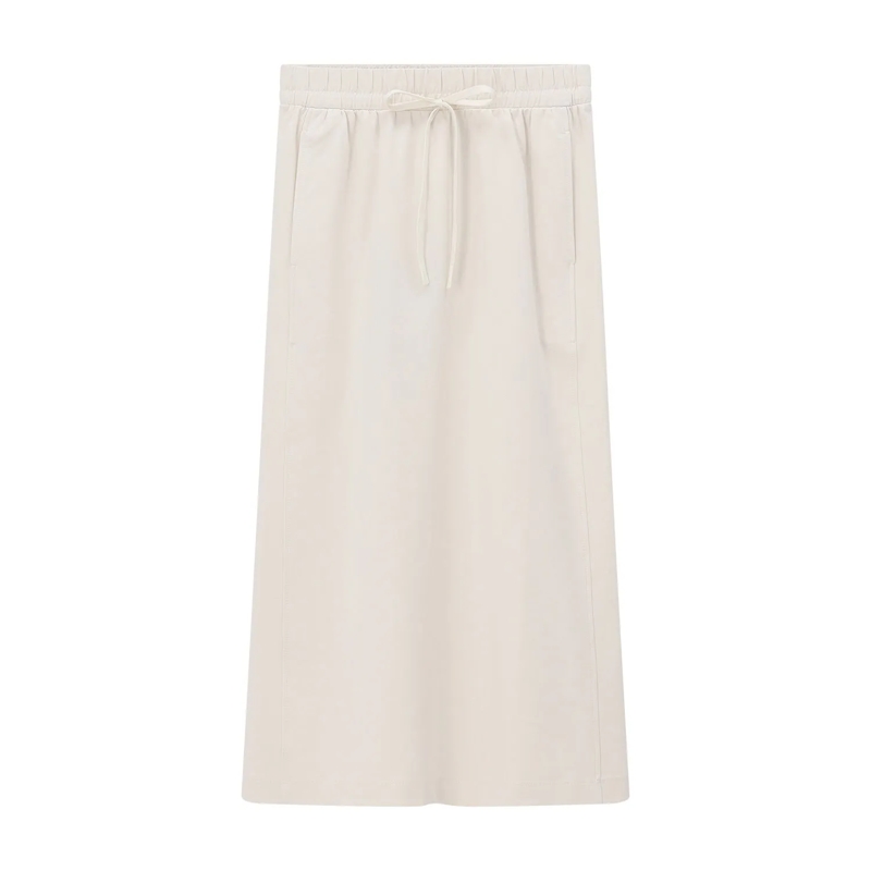 WEEKEND Max Mara Maxirock Midirock aus Baumwoll-Mix schwarz(Image 4)