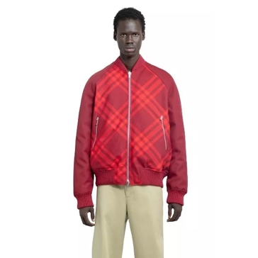 Burberry reversible store bomber jacket