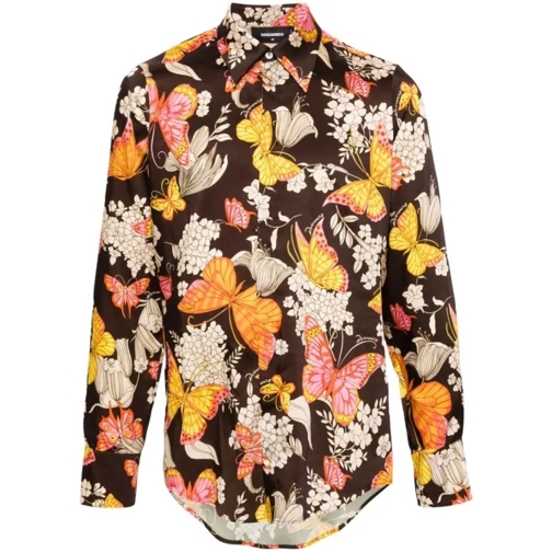 Dsquared2 Butterfly Shirt Multicolor 