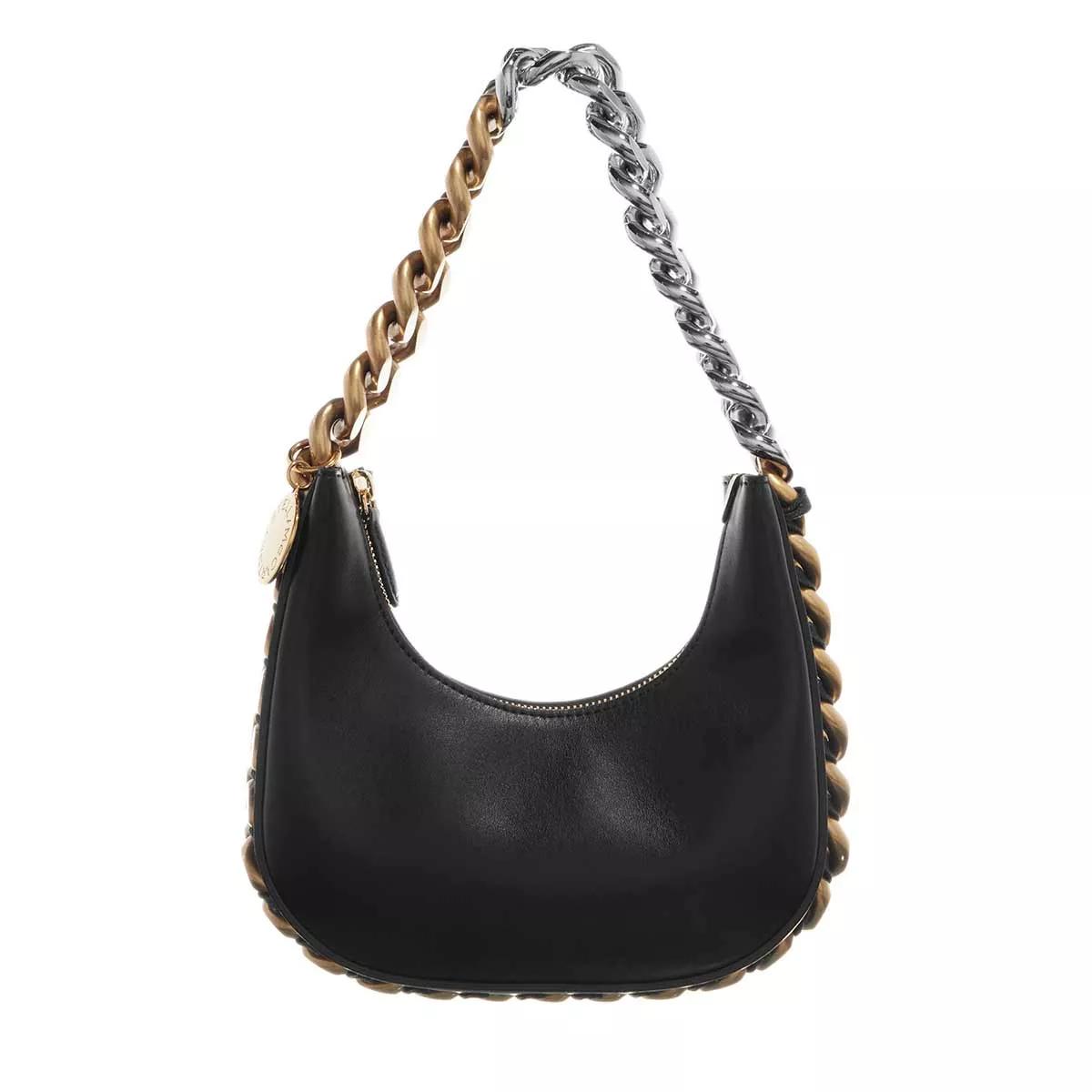 Stella McCartney Hobo Bag - Shoulder Bag Frayme - Gr. unisize - in Schwarz - für Damen