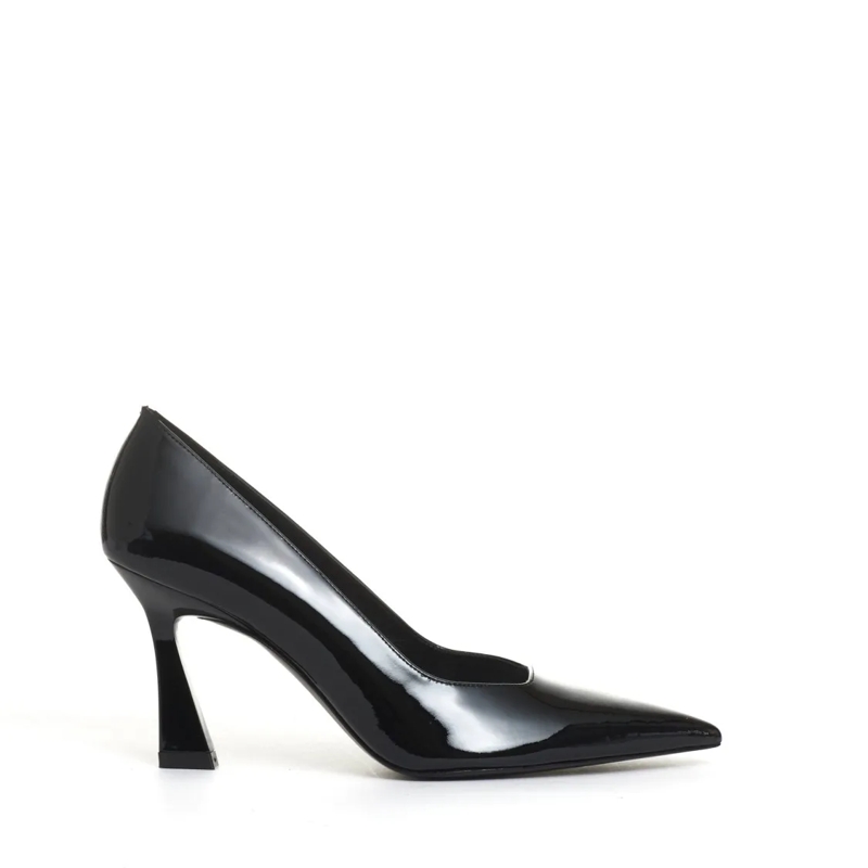 Stuart Weitzman Pumps Pump Vernice Black Tacco 85 Mm Black