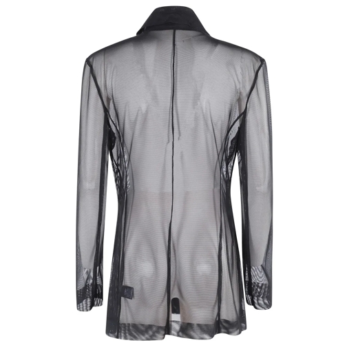 Norma Kamali Blazer Classic Single Breasted Jacket Black (Image 2)