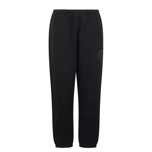 Moncler Cotton Jersey Jogging Trousers Black 