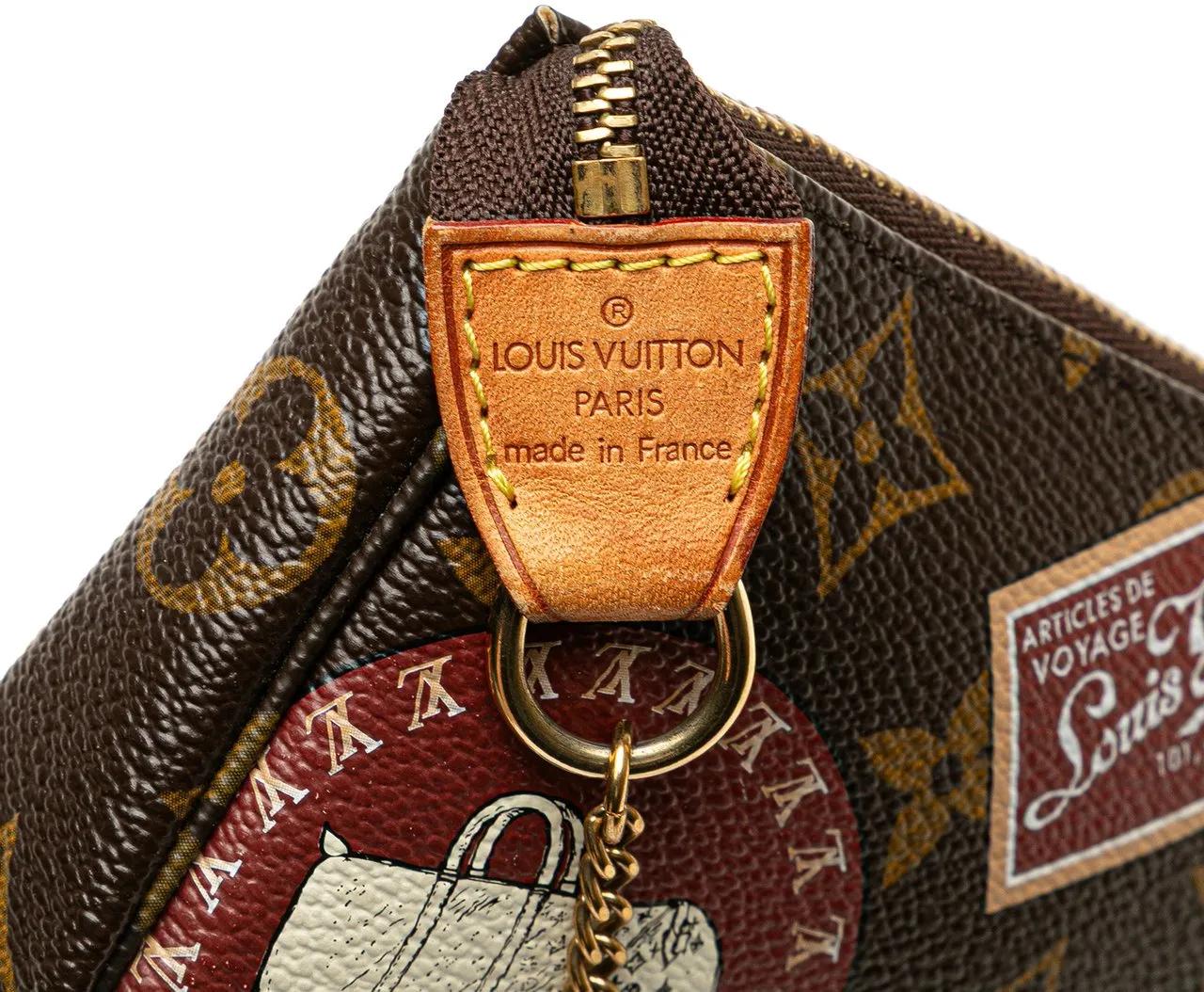 Thumbnail - Louis Vuitton Crossbody Bags - Monogram Patch Mini Pochette Accessoires - Gr. unisize - in Braun - für Damen