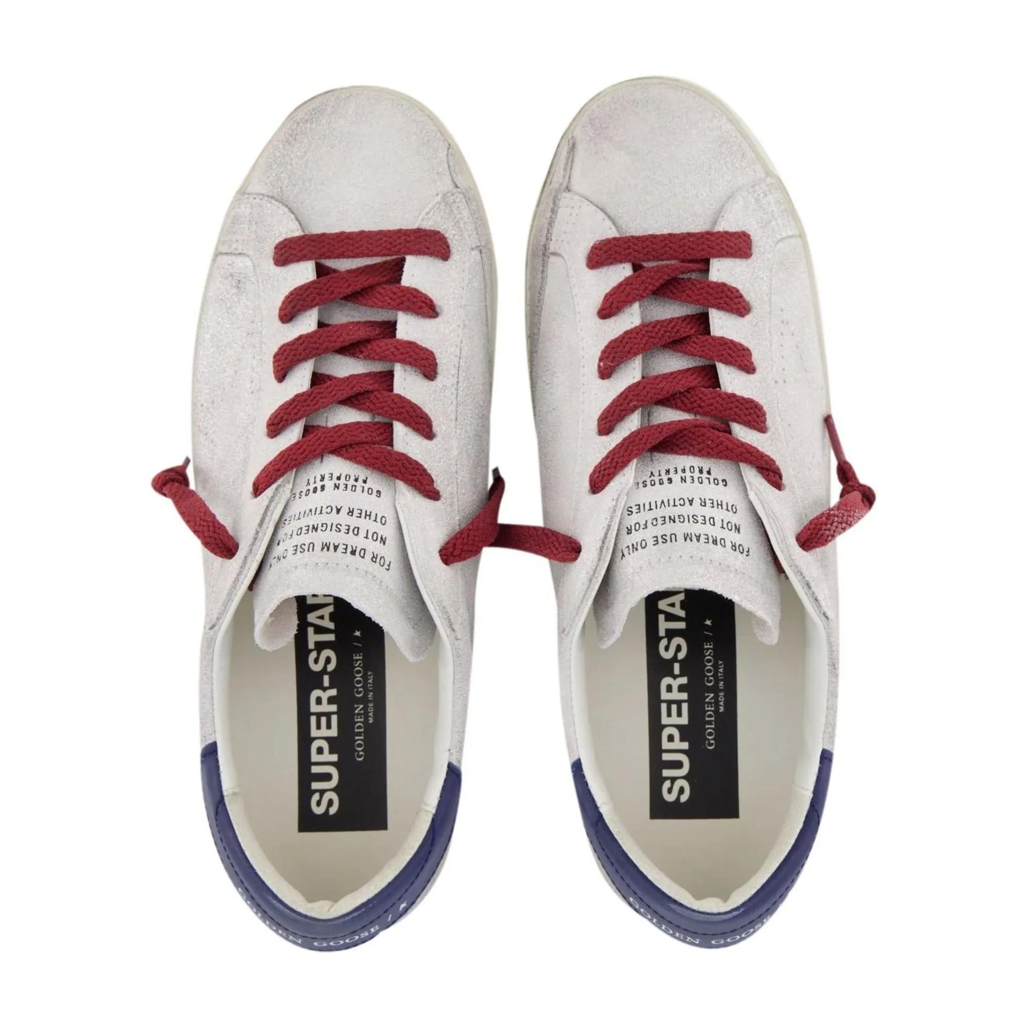 Golden Goose Low-Top Sneakers Dames Super Star in wit