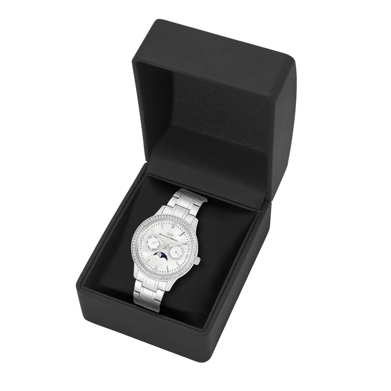 Rhodenwald & Söhne Automatikuhr Damen Armbanduhr Amidala Edelstahl silber(Image 5)