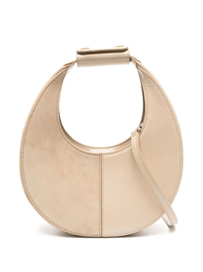 Staud Crossbody Bags - Beige Leather Bag - Gr. unisize - in Beige - für Damen