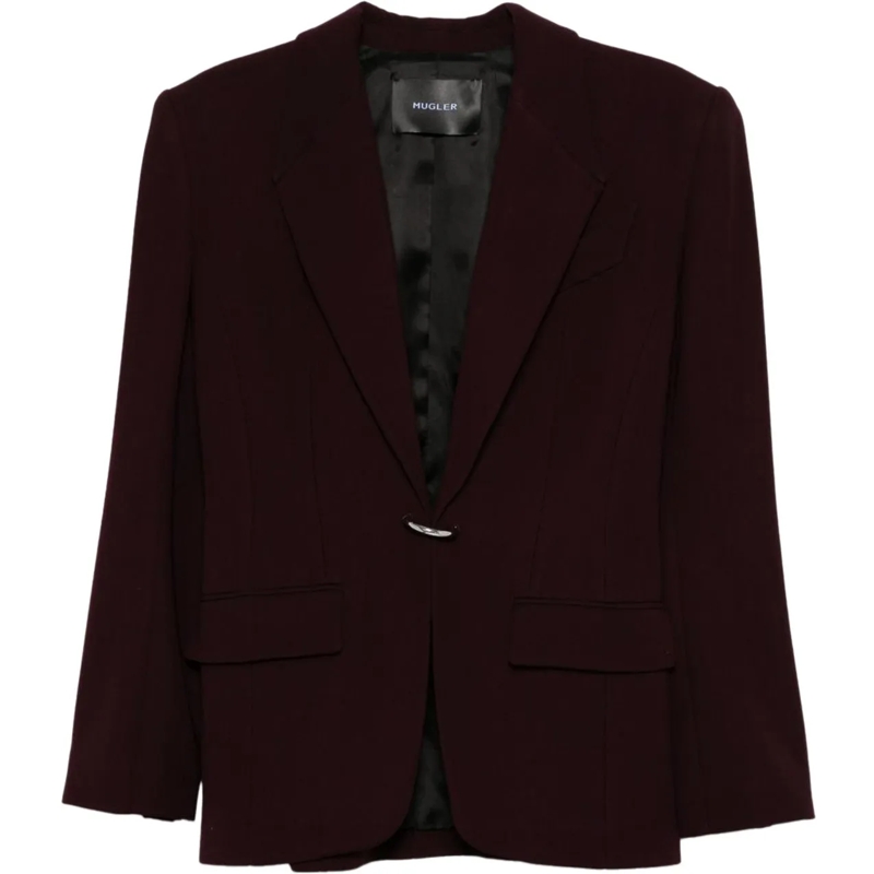 Mugler Übergangsjacke Jackets Purple lila