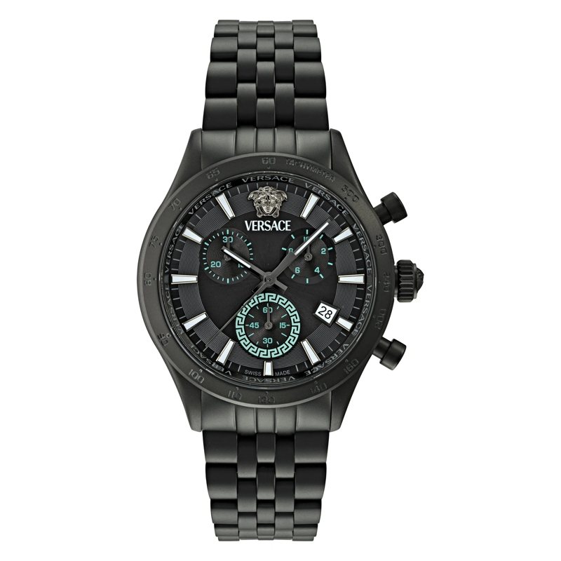 Versace Quarzuhr Quartz Chronograph Watch Hell.chr Petite Spec. (Wc schwarz(Image 5)
