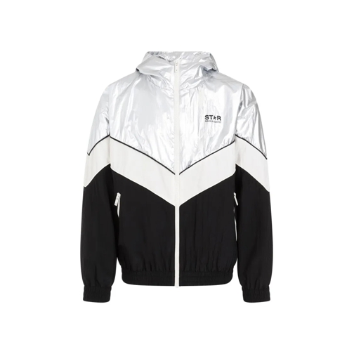 Golden Goose Übergangsjacke Silver Windbreaker Silver