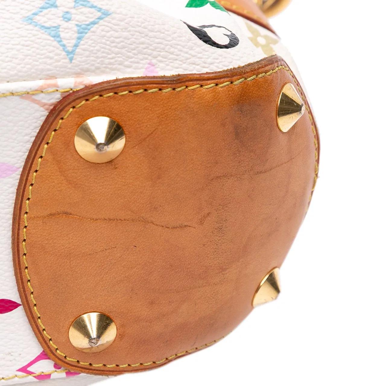 Thumbnail - Louis Vuitton Hobo Bags - Monogram Multicolore Judy PM - Gr. unisize - in Weiß - für Damen