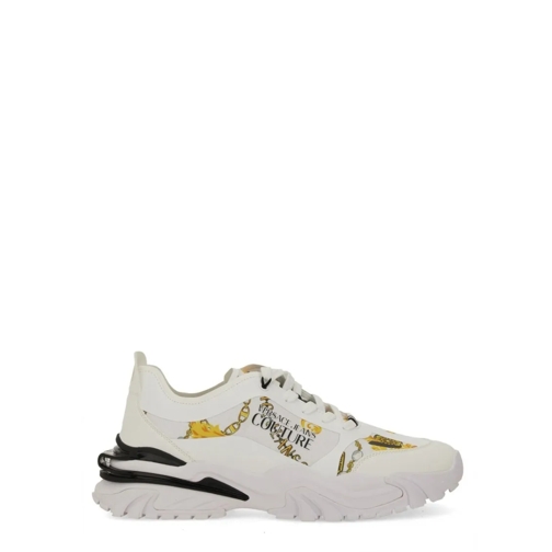 Versace Jeans Couture Low-Top Sneaker Chunky Sole Sneakers With Prominent Logo White