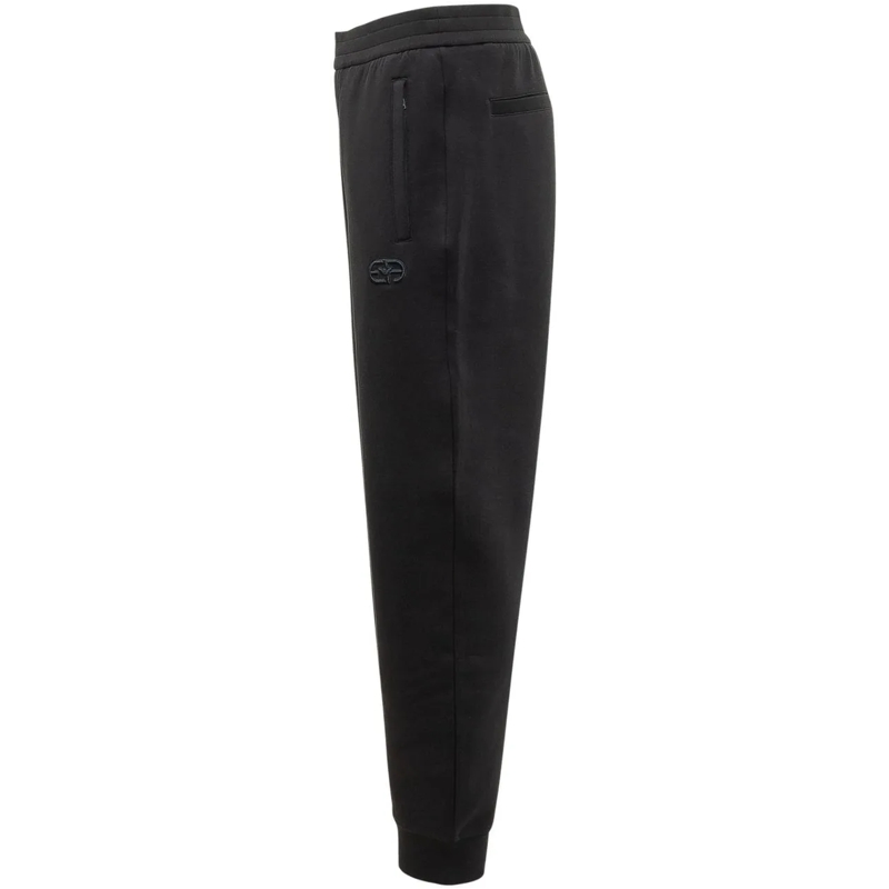 Emporio Armani Jogginghose Pantaloni Jogger con Vita Elasticizzata schwarz(Image 3)
