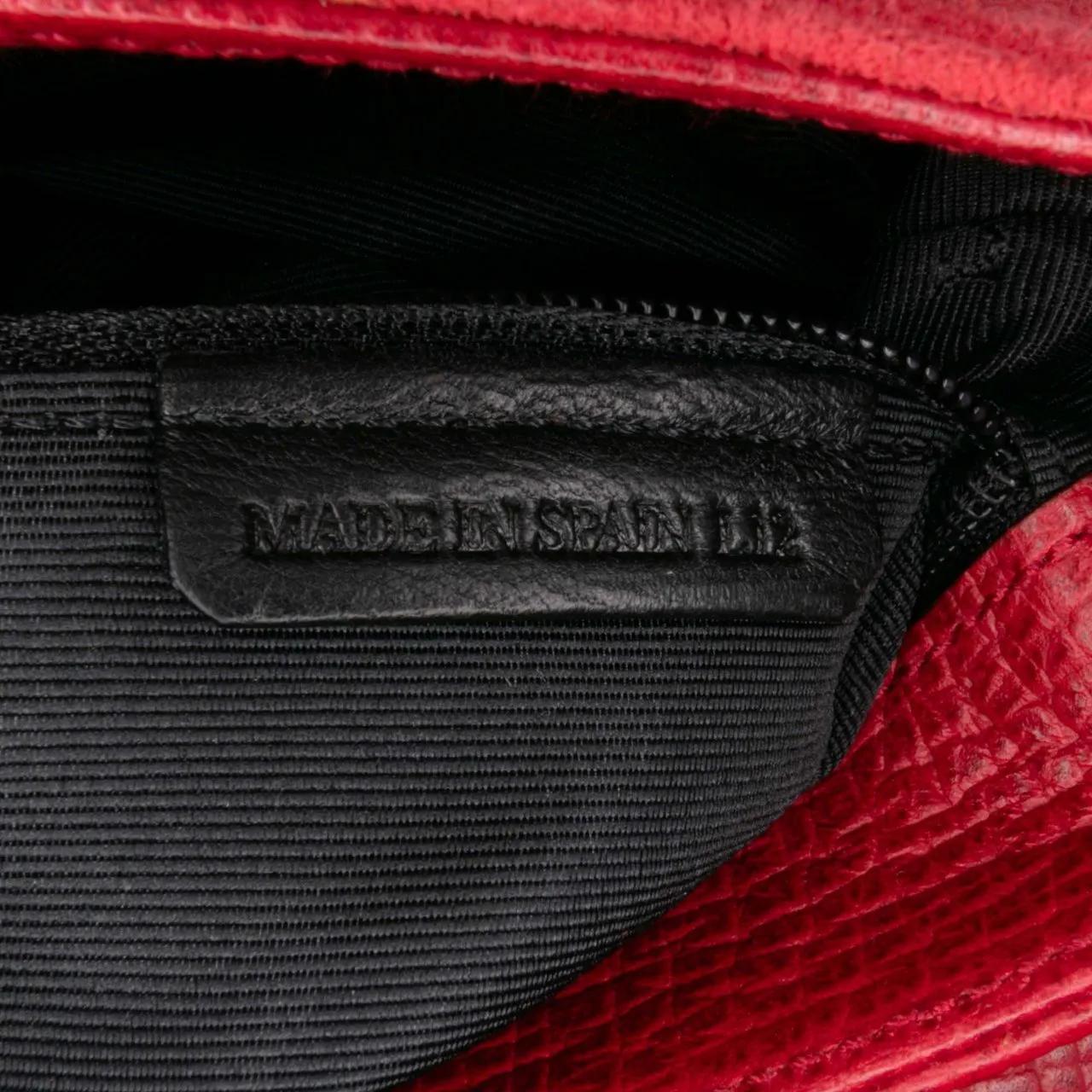 Thumbnail - Loewe Hobo Bags - Suede and Leather Shoulder Bag - Gr. unisize - in Rot - für Damen