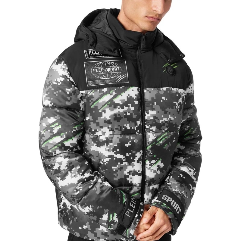 Plein Sport Daunenjacke Winterjacke schwarz(Image 3)