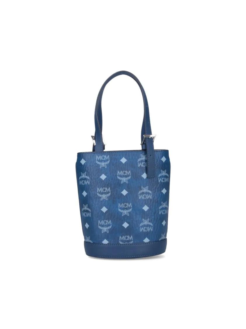 MCM Bucket bags Bucket Bag "Aren" – Blue in blauw